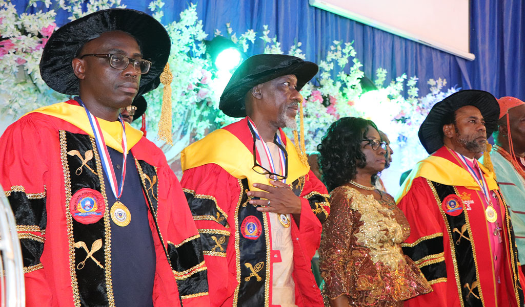 2023 Olivier Odoukou Conferred with the Prestigious fellowship award
